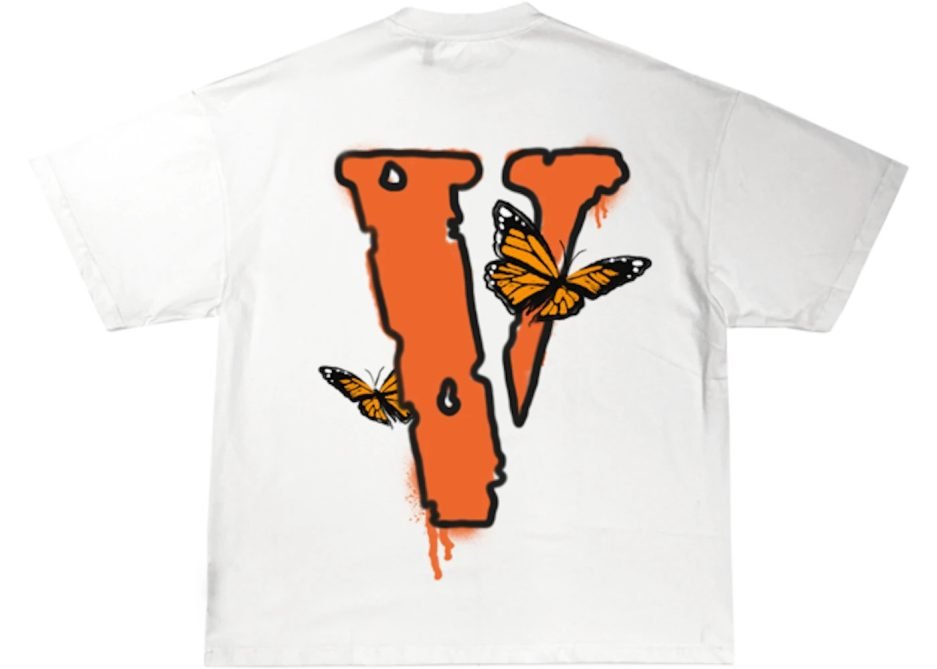 Juice Wrld X Vlone Butterfly T-shirt